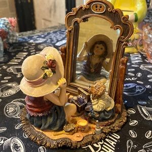 Vintage figurine yesterdays child the doll stone collection